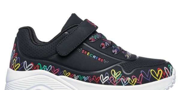 Skechers UNO Lite Heart Craze JGoldcrown | Lovewall | Sport&Sport Store Nuoro